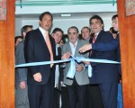 Scioli y Gutiérrez inauguraron las obras en el hospital quilmeño.